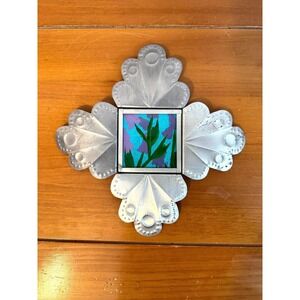 Stamped Metal Art Southwest Style Wall Decor-Signed by Artist